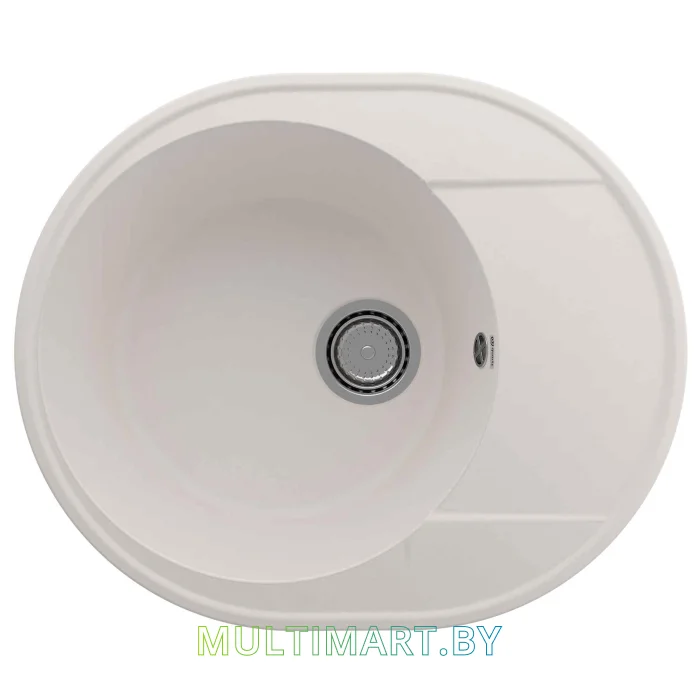 Кухонная мойка Ulgran Quartz Nora 585 (01 жасмин)